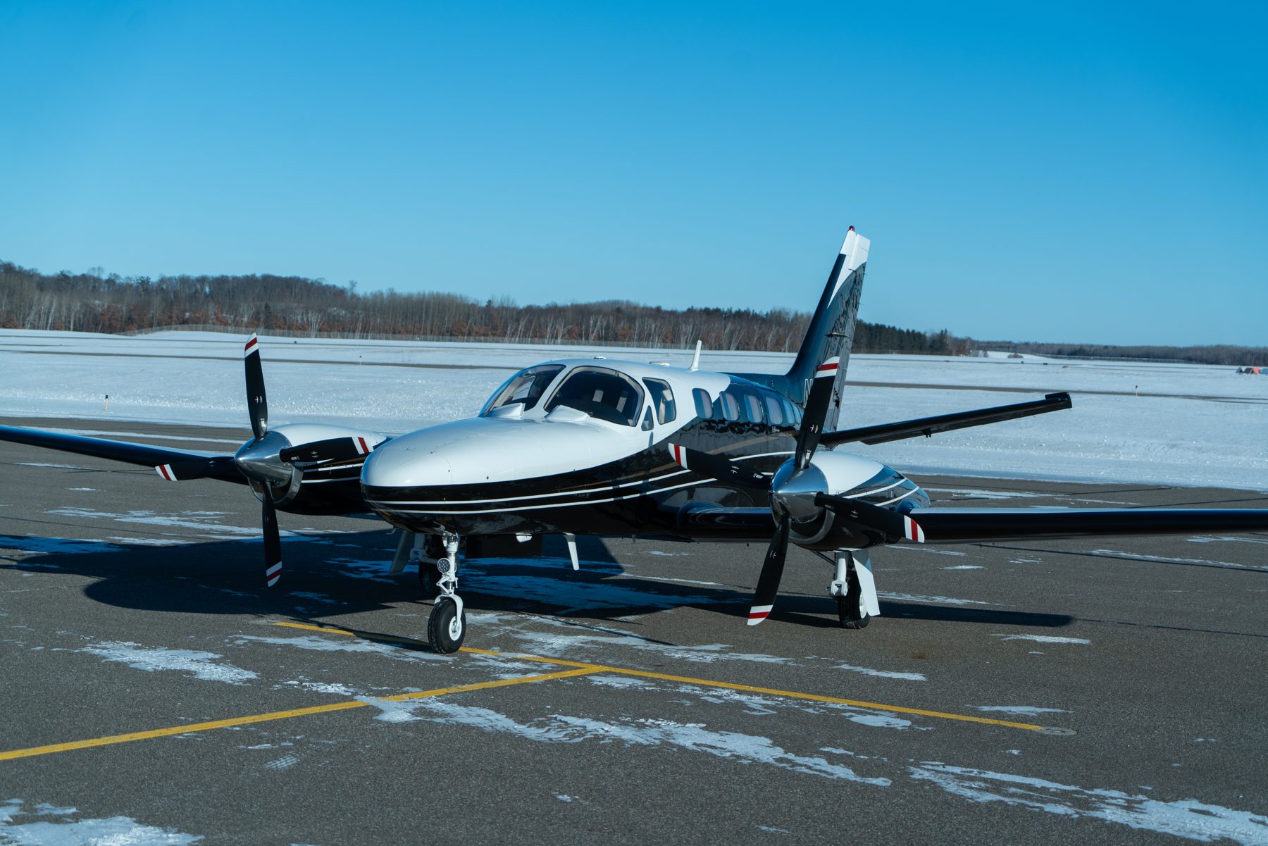 N441VM on the ramp at Brainerd